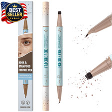 2 Pack Freckle Pen Set   2-In-1 Dual Ended Microblading Pen  Freckle Stamp, 2 D