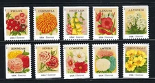 US Scott # 4754 - 4763 / 2013 Vintage Seed Packets  set of 10 singles  MNH