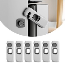 6 Pack Child Proof Refrigerator Locks, Fridge Locks for Kids Safety, Freezer ...