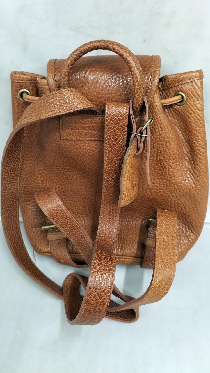 Leather Backpack Model Number Pebbled Leather Pol… - image 2