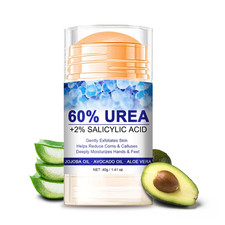 60 Urea with 2 Salicylic Acid Urea Foot Care Stick, Foot Cream Moisturizer for