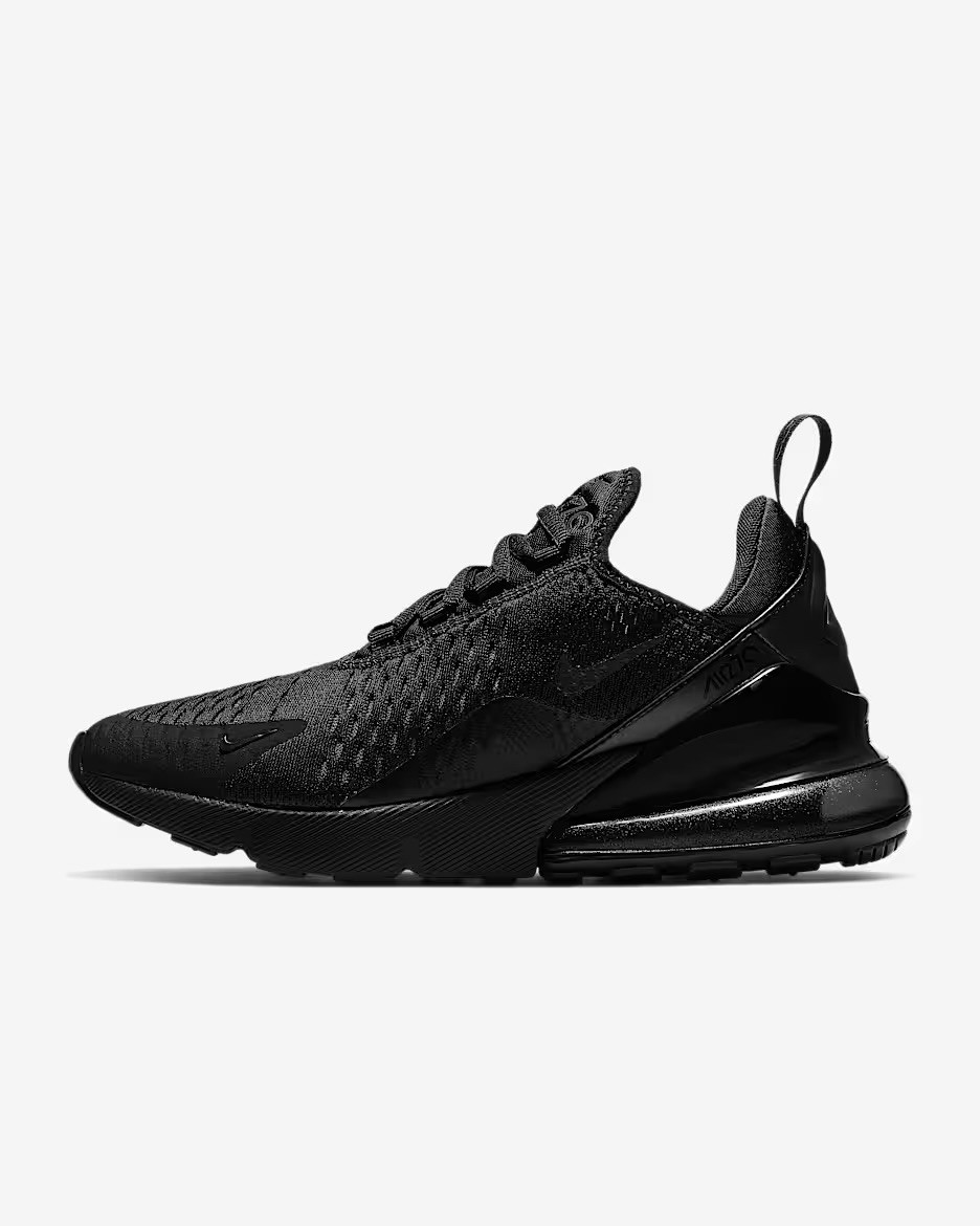 NEW Nike Air Max 270 Triple Black (Women's) AH6789-006