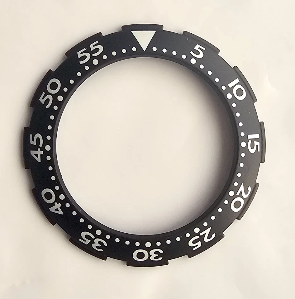 Swatch акваланга 38 мм черный ободок часы запасная часть винтажный - Изображение 2 из 4
