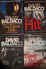 David Baldacci Thrillers 4 x paperback book bundle