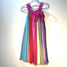Bonnie Jean Colorful Girl size 10 Party Or Special Dress