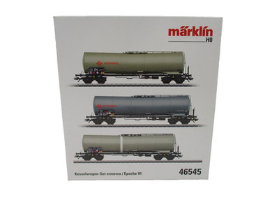 Märklin 46545  H0 - AC- Kesselwagen-Set ermewa. Neu !