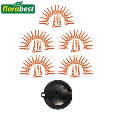 100 Messer+Schneidscheibe für Florabest FRTA 20 A1 Akku Rasentrimmer IAN 282232
