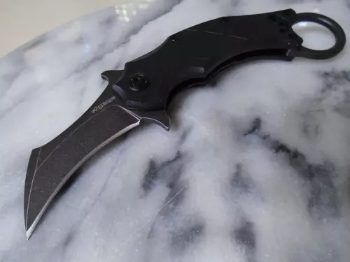 Fox Edge Emerson Wave Ball Bearing Pivot Pocket Knife Karambit Claw FE-016B G10