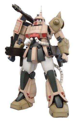 BANDAI MG ザク(MS-06K) 1/100 BANDAI MG 1/100 MS-06K ZAKU CANNON Plastic Model Kit Gundam