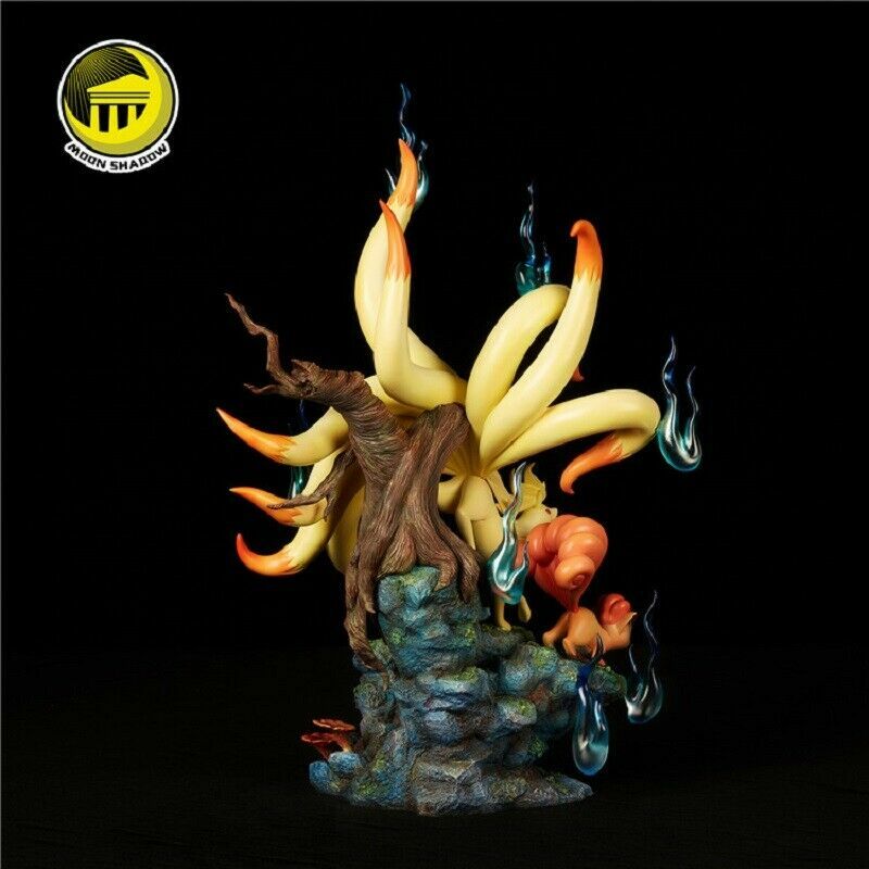 In Stock Moon Shadow Ninetales Limited Edition Painted Model Figure 37cm Hot Toy - Picture 5 of 9
