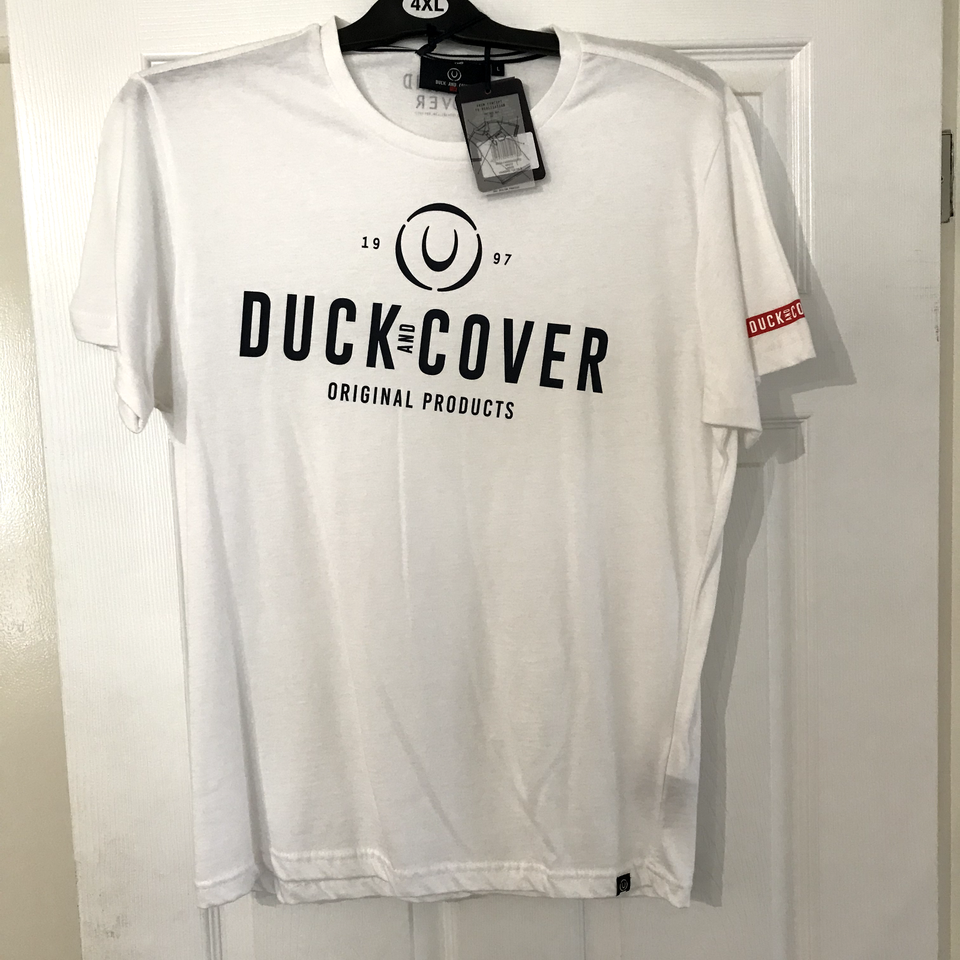 T Shirts Cross Hatch Duck and Cover Large BNWT bargain bundle x 4 eBay