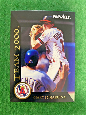1992 Score Pinnacle #38 SP Team 2000 Gary Disarcina California Angels MLB