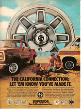1979 Superior Wheels Vintage Magazine Ad California Connection 1979 Superior Wheels Vintage Magazine Ad California Connection