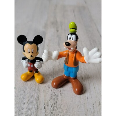 Goofy Mickey Mouse friends AS IS set toy figure | eBay