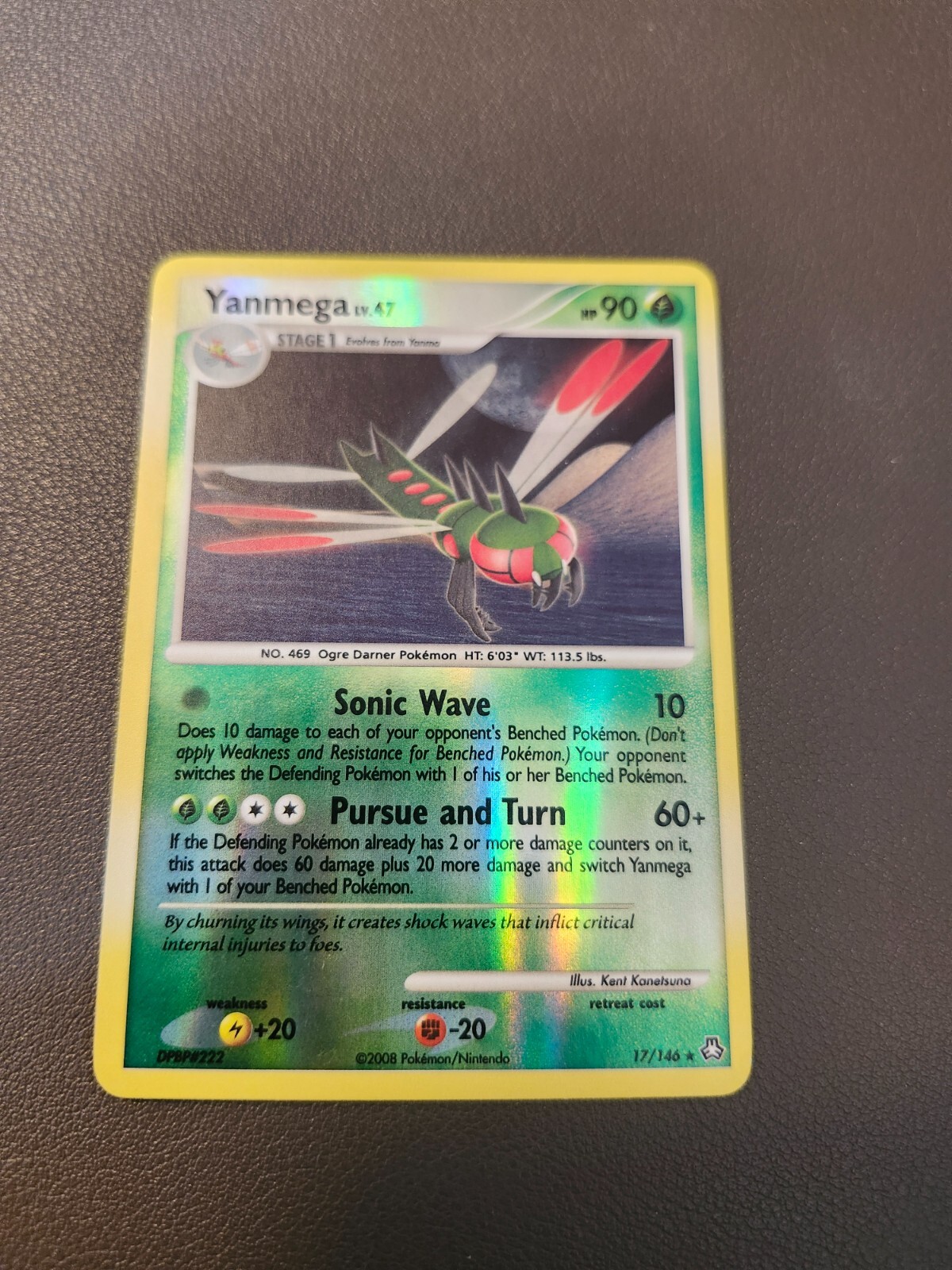 Pokemon Yanmega Legends Awakened 17/146 Reverse Holo LP