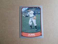 1988 Pacific Baseball Legends   Al Dark   #28   New York Giants b