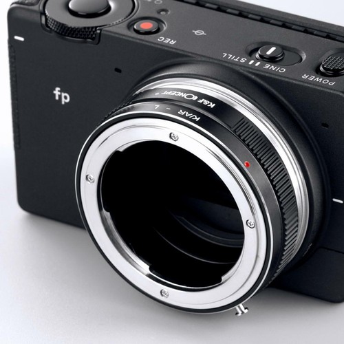 K&F Adapter Konica AR Objektiv auf an Sigma, Leica und Panasonic L-Mount-Kameraa - Bild 3 von 6
