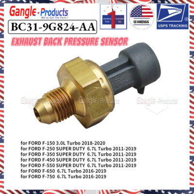 BC319G824AA EBP Exhaust Back Pressure Sensor for 2011-19 F-250 F-350 6.7L Turbo