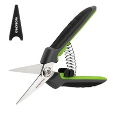 6.25' Stainless Steel Straight Blade Pruner Pruning Shear Gardening Hand Scissor