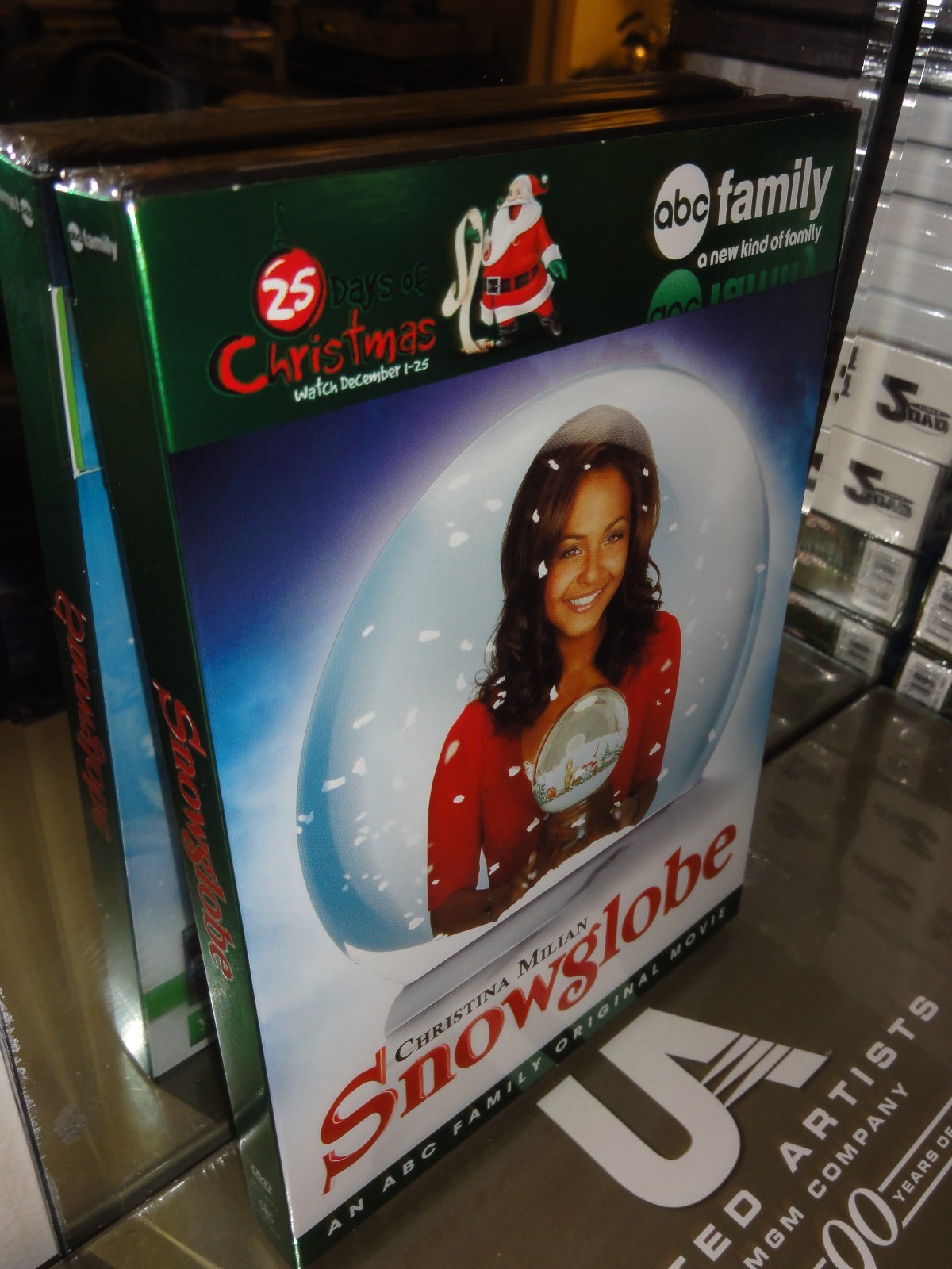 Snowglobe (DVD) 25 Days Of Christmas! ABC Family! Christina Milian