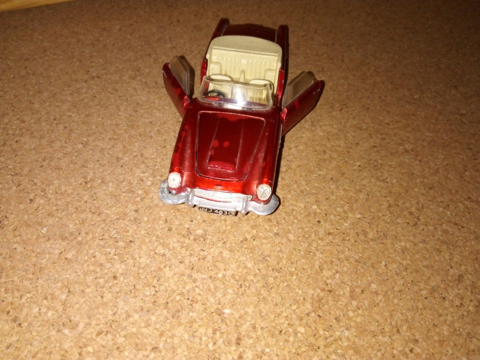A Corgi Toys die-cast model James Bond Aston Martin DB 5, a Dinky Toys