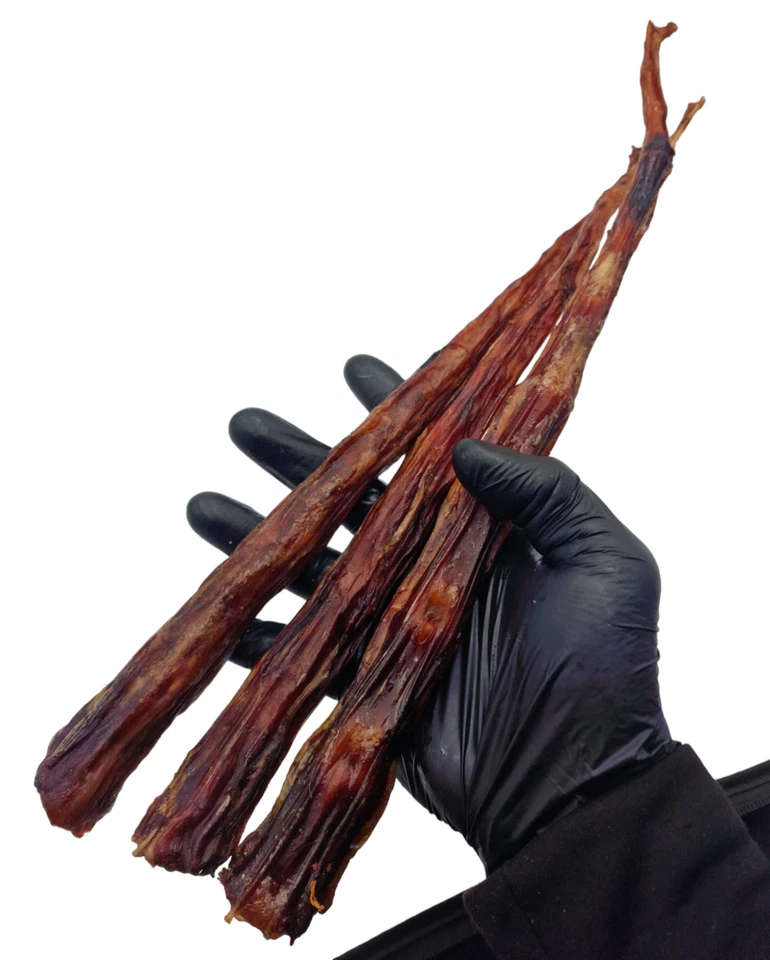 Cola de buey seca Ochsenziemer alimento para perros cola de vacuno larga 1 kg - Imagen 3 de 4