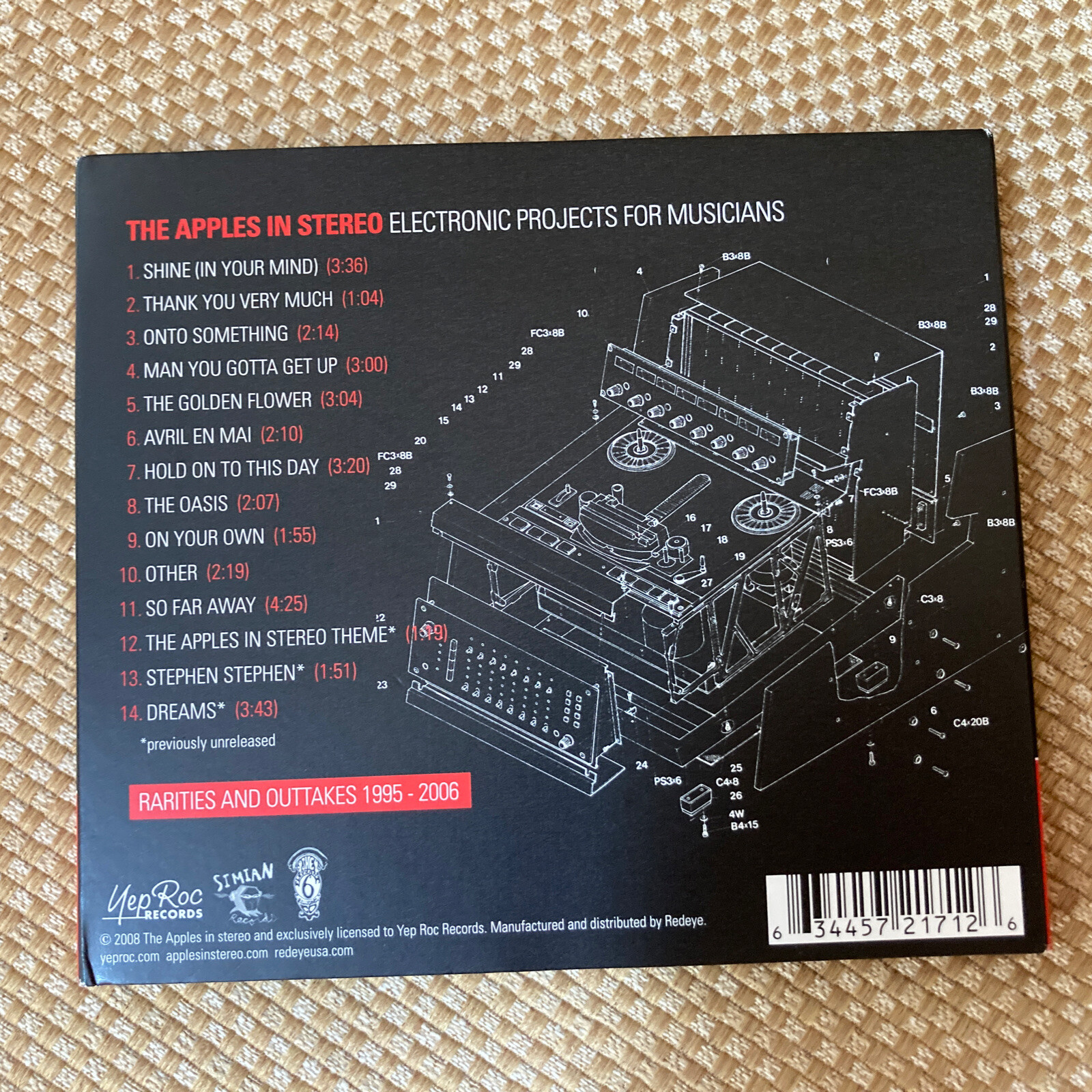 Electronic Projects For Musicians by The Apples in Stereo (CD, 2008