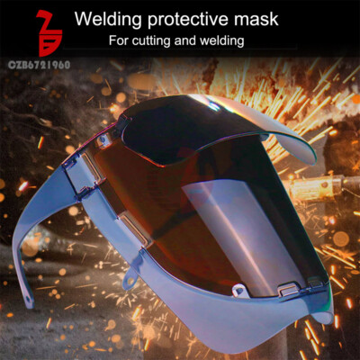 Flip Front Welding Helmet ARC Welder Grinding Shield UV Radiation Face Mask