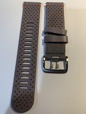 Polar Cinturino 22mm grigio-pelle M-L(Vantage M-M2,GritX,GritX PRO-V3)ORIGINALE