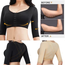 Arm Shaper Post Surgery Compression Shapewear Sleeves Bra Tops Posture Corrector