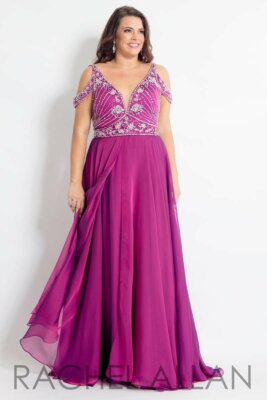 rachel friends pink bridesmaid dress Rachel Allan 50232 Jumpsuit main image 0