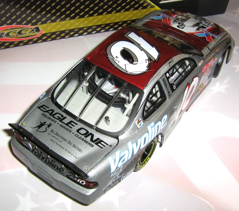 Raro RCCA ELITE / JOHNNY BENSON / #10 / VALVOLINE = JAMES DEAN / 2001 PONTIAC Foto 3 de 4