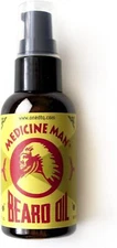 Medicine Man's Anti-itch Beard Oil 2 FL OZ - 100% Natural & Organic Leave-In