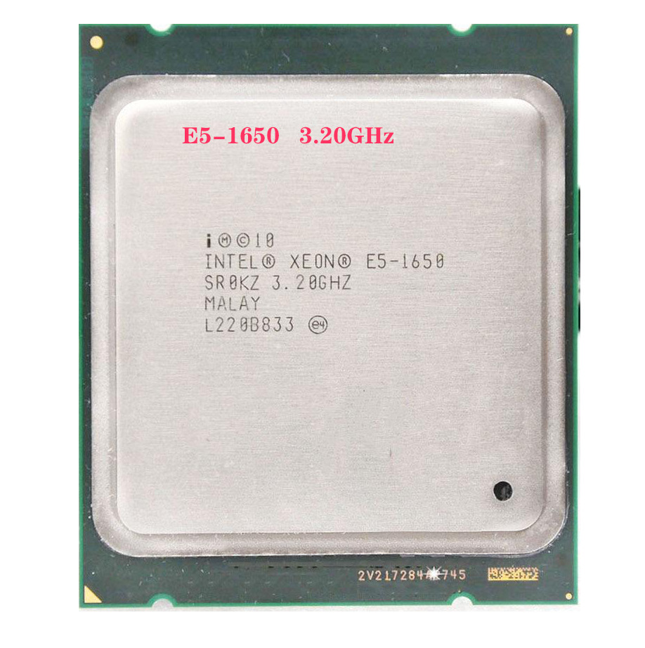 Intel Xeon E5-1650 SR0KZ 3.2GHz 6 Core 12Mb Cache Socket 2011 CPU 