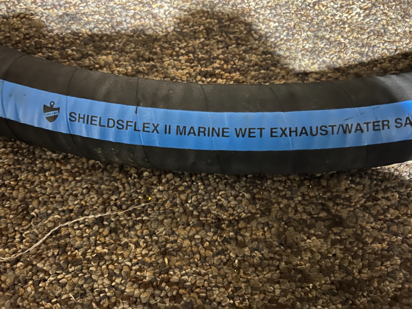 ShieldsFlex II Marine Wet Water/Exhaust Hose J2006R2 2501120, 11/2