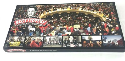 New Scottyopoly Contemporary Board Game complete set Grassroots USA Rare Find