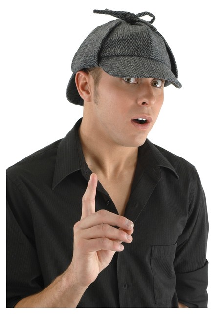 Sherlock Holmes Deerstalker Hat by 