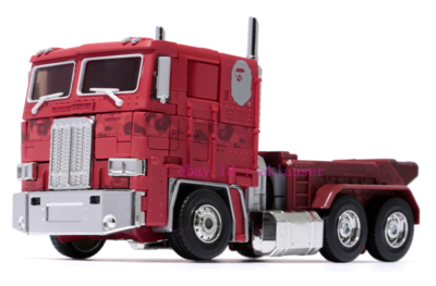 Takara Tomy Transformers Masterpiece Convoy Bape Red Camo Ver