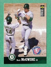 1997 Upper Deck CC Baseball - Mark McGwire #190 Athletics