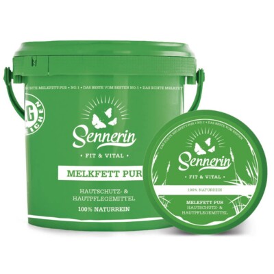 Sennerin Melkfett Pur Hautschutz Hautpflege 100% Natur Fit&Vital 