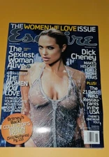november 2004 ESQUIRE Anjolina Jolie sexy cover Brittany Spears pull out Poster