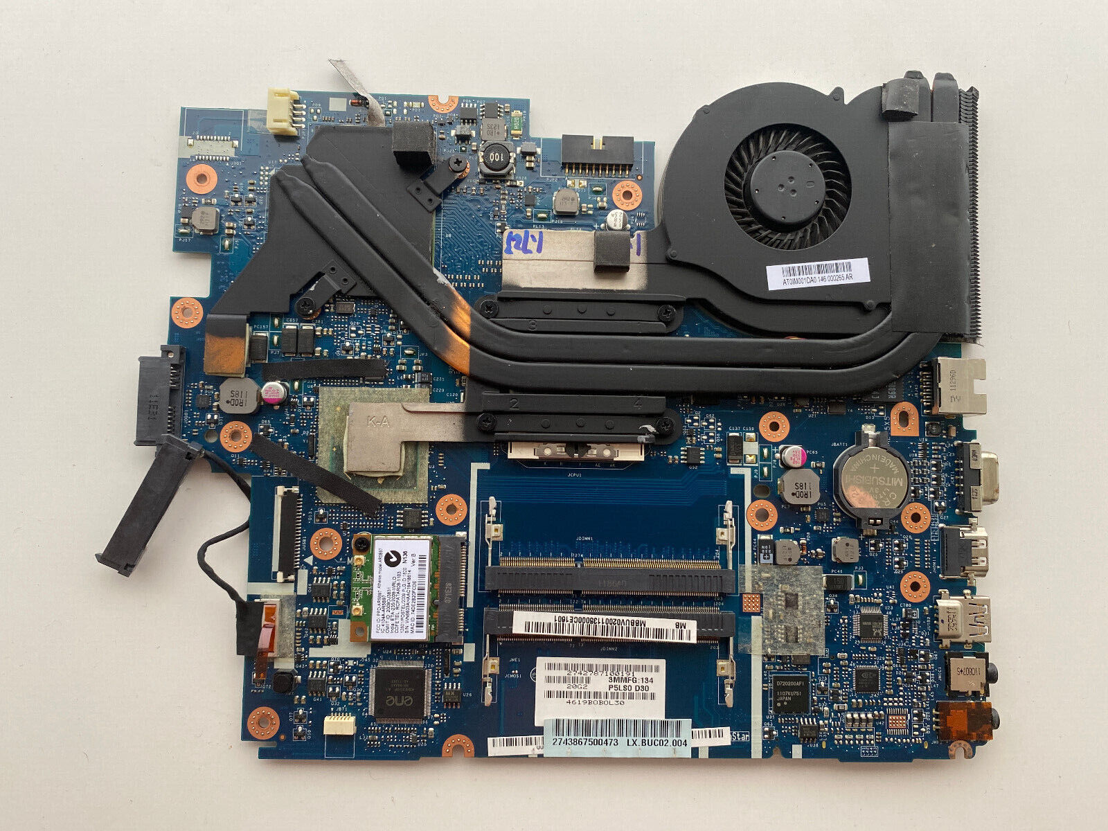 Packard Bell TX69HR laptop Intel i5-2430M Motherboard GT520M 1 GB LA ...