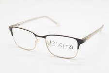 BEBE BB5190 001 JET BLACK GOLD AUTHENTIC EYEGLASSES 52-17