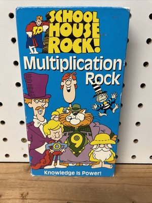 Schoolhouse Rock - Multiplication Rock (VHS, 1995) 760894702335| eBay