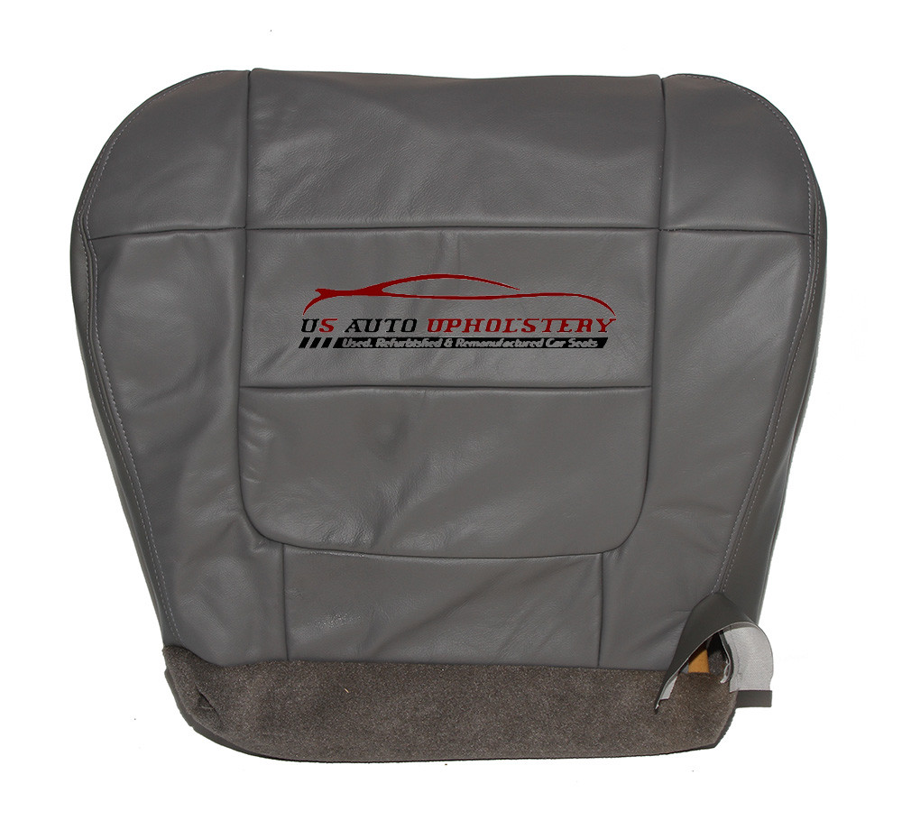 01-02 Compatible with Ford F150 DRIVER Bottom Replacement Leather Seat Cover Gra