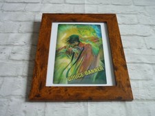 10X8 Framed loot crate mini print avengers bruce banner change scene to HULK