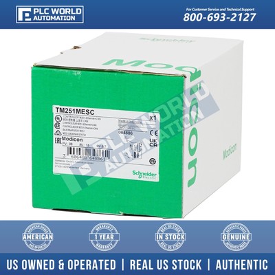 TM251MESC Schneider Modicon M251 Controller, New, FREE UPS 2 Day Dlvry & 2Yr Wty