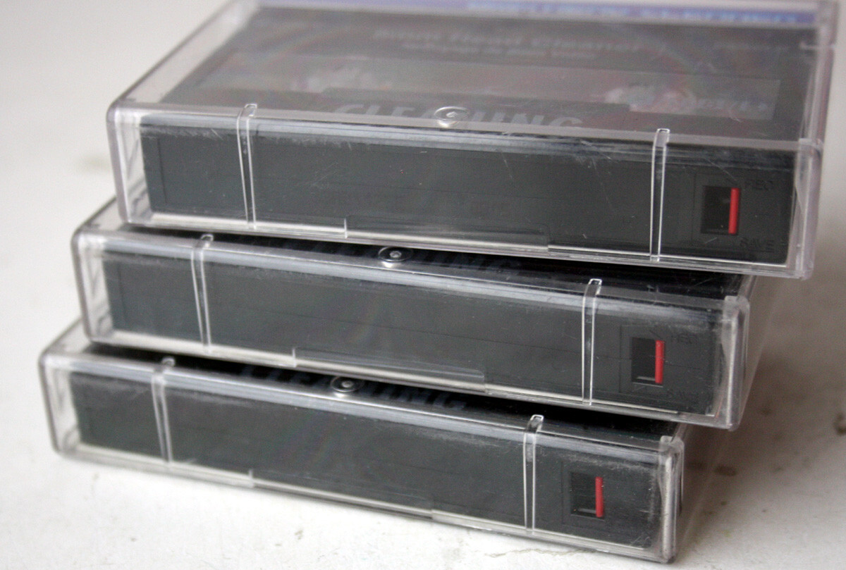 SONY - 汚茶専用 1X SONY 8mm HEAD CLEANER V8-6CLD VIDEO CLEANING CASSETTE