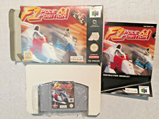 Thumbnail of ebay&reg; auction 176962149333 | N64 - F1 Pole Position 64 - (OVP, mit Anleitung) CIB PAL Sehr gut