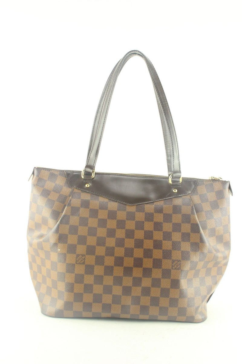 Louis Vuitton Damiier Ebene Westminster GM Zip Tote Shoulder Bag